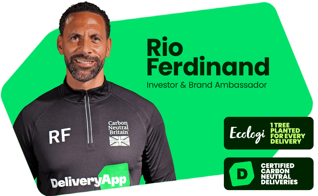 Rio Ferdinand - Investor and Brand Ambassador of DeliveryApp