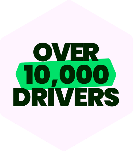 Over 10,000 Drivers