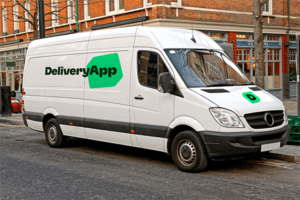 DeliveryApp van for same day delivery