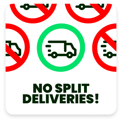 No Split Deliveries