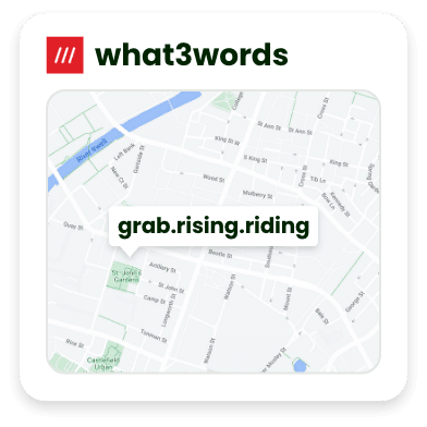 what3words integration with DeliveryApp