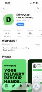 Apple App Store - update app